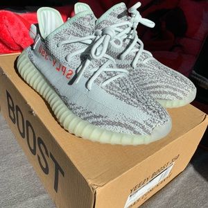 Adidas Yeezy 350 V2 Blue Tints Size 8 VNDS